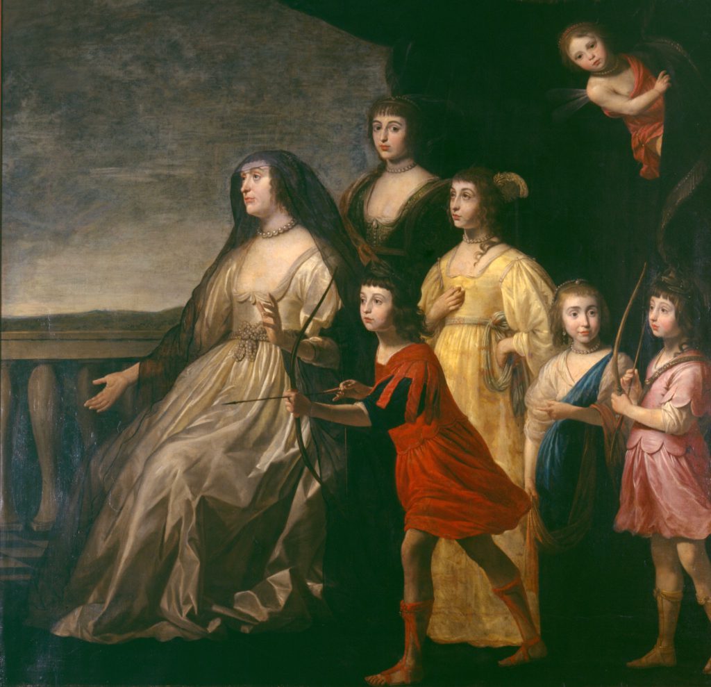Gerrit van Honthorst_Elizabeth Stuart als Witwe_um 1636_G2069