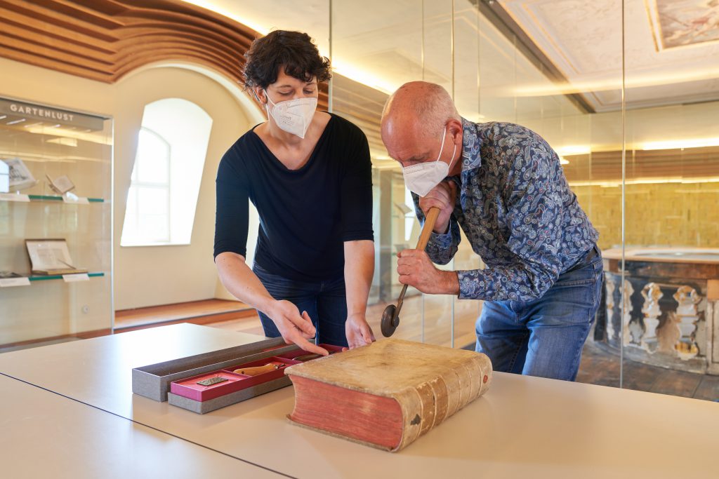 Kuchenvitrine der FSJler von 2020/2021
