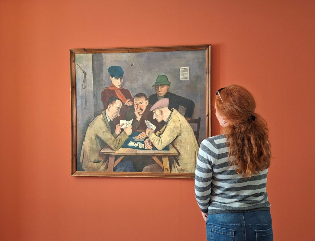 Ausstellungsansicht Karl Hofer Foto Kulturhäuser Landkreis Ravensburg